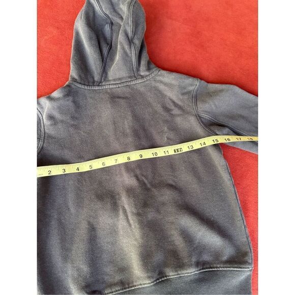 Majestic Boys' Dark Blue Astros Full Zip Fleece Long Sleeve Hoodie Size 8 Youth - Picture 5 of 6